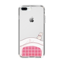 スリムプロテクションケース［ マンガデザイナーズラボ - 推しを休ませるスマホケース - ピンク2 ］