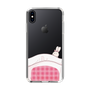 スリムプロテクションケース［ マンガデザイナーズラボ - 推しを休ませるスマホケース - ピンク2 ］