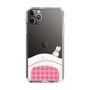 スリムプロテクションケース［ マンガデザイナーズラボ - 推しを休ませるスマホケース - ピンク2 ］