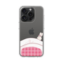 スリムプロテクションケース［ マンガデザイナーズラボ - 推しを休ませるスマホケース - ピンク2 ］