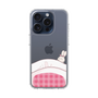 スリムプロテクションケース［ マンガデザイナーズラボ - 推しを休ませるスマホケース - ピンク2 ］