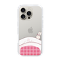 スリムプロテクションケース［ マンガデザイナーズラボ - 推しを休ませるスマホケース - ピンク2 ］