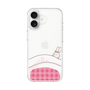 スリムプロテクションケース［ マンガデザイナーズラボ - 推しを休ませるスマホケース - ピンク2 ］