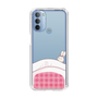 スリムプロテクションケース［ マンガデザイナーズラボ - 推しを休ませるスマホケース - ピンク2 ］