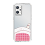 スリムプロテクションケース［ マンガデザイナーズラボ - 推しを休ませるスマホケース - ピンク2 ］