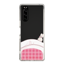 スリムプロテクションケース［ マンガデザイナーズラボ - 推しを休ませるスマホケース - ピンク2 ］