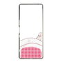 スリムプロテクションケース［ マンガデザイナーズラボ - 推しを休ませるスマホケース - ピンク2 ］