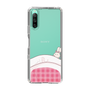 スリムプロテクションケース［ マンガデザイナーズラボ - 推しを休ませるスマホケース - ピンク2 ］