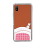 スリムプロテクションケース［ マンガデザイナーズラボ - 推しを休ませるスマホケース - ピンク2 ］