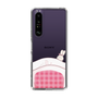 スリムプロテクションケース［ マンガデザイナーズラボ - 推しを休ませるスマホケース - ピンク2 ］
