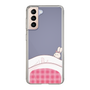 スリムプロテクションケース［ マンガデザイナーズラボ - 推しを休ませるスマホケース - ピンク2 ］