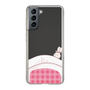 スリムプロテクションケース［ マンガデザイナーズラボ - 推しを休ませるスマホケース - ピンク2 ］
