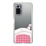 スリムプロテクションケース［ マンガデザイナーズラボ - 推しを休ませるスマホケース - ピンク2 ］