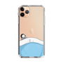 スリムプロテクションケース［ マンガデザイナーズラボ - 推しを休ませるスマホケース - 水色 ］
