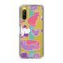 スリムプロテクションケース［ acotomo - RETRO POP CATS ］