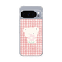 スリムプロテクションケース［ 雲井くじら - やすみくま赤チェック ］