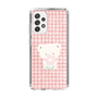 スリムプロテクションケース［ 雲井くじら - やすみくま赤チェック ］