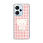 スリムプロテクションケース［ 雲井くじら - やすみくま赤チェック ］