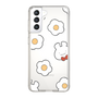 スリムプロテクションケース［ うさぎさんのにっき - おはななうさぎさん ］