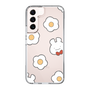 スリムプロテクションケース［ うさぎさんのにっき - おはななうさぎさん ］