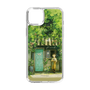スリムプロテクションケース［ 黒杞よるの - 緑のコーヒーショップ ］