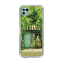 スリムプロテクションケース［ 黒杞よるの - 緑のコーヒーショップ ］
