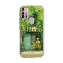 スリムプロテクションケース［ 黒杞よるの - 緑のコーヒーショップ ］