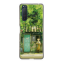 スリムプロテクションケース［ 黒杞よるの - 緑のコーヒーショップ ］