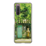 スリムプロテクションケース［ 黒杞よるの - 緑のコーヒーショップ ］
