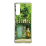 スリムプロテクションケース［ 黒杞よるの - 緑のコーヒーショップ ］
