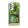 スリムプロテクションケース［ 黒杞よるの - 緑のコーヒーショップ ］