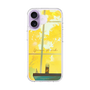 スリムプロテクションケース［ 黒杞よるの - 金木犀のカフェ-背景 ］