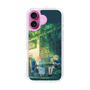 スリムプロテクションケース［ 黒杞よるの - 癒やしのブックカフェ ］