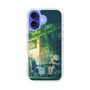 スリムプロテクションケース［ 黒杞よるの - 癒やしのブックカフェ ］