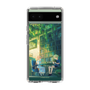 スリムプロテクションケース［ 黒杞よるの - 癒やしのブックカフェ ］
