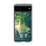 スリムプロテクションケース［ 黒杞よるの - 癒やしのブックカフェ ］