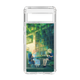 スリムプロテクションケース［ 黒杞よるの - 癒やしのブックカフェ ］