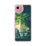 スリムプロテクションケース［ 黒杞よるの - 癒やしのブックカフェ ］