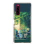 スリムプロテクションケース［ 黒杞よるの - 癒やしのブックカフェ ］