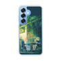 スリムプロテクションケース［ 黒杞よるの - 癒やしのブックカフェ ］