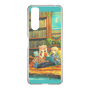 スリムプロテクションケース［ 黒杞よるの - くつろぎの森のカフェ ］