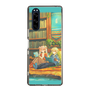 スリムプロテクションケース［ 黒杞よるの - くつろぎの森のカフェ ］