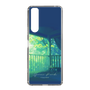 スリムプロテクションケース［ 黒杞よるの - まどろみ森林浴-背景 ］