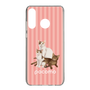 スリムプロテクションケース［ TAKI - ぽこもストライプピンク ］