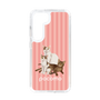スリムプロテクションケース［ TAKI - ぽこもストライプピンク ］