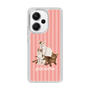 スリムプロテクションケース［ TAKI - ぽこもストライプピンク ］