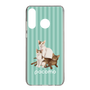 スリムプロテクションケース［ TAKI - ぽこもストライプミント ］