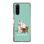 スリムプロテクションケース［ TAKI - ぽこもストライプミント ］