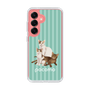 スリムプロテクションケース［ TAKI - ぽこもストライプミント ］