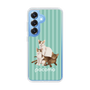 スリムプロテクションケース［ TAKI - ぽこもストライプミント ］